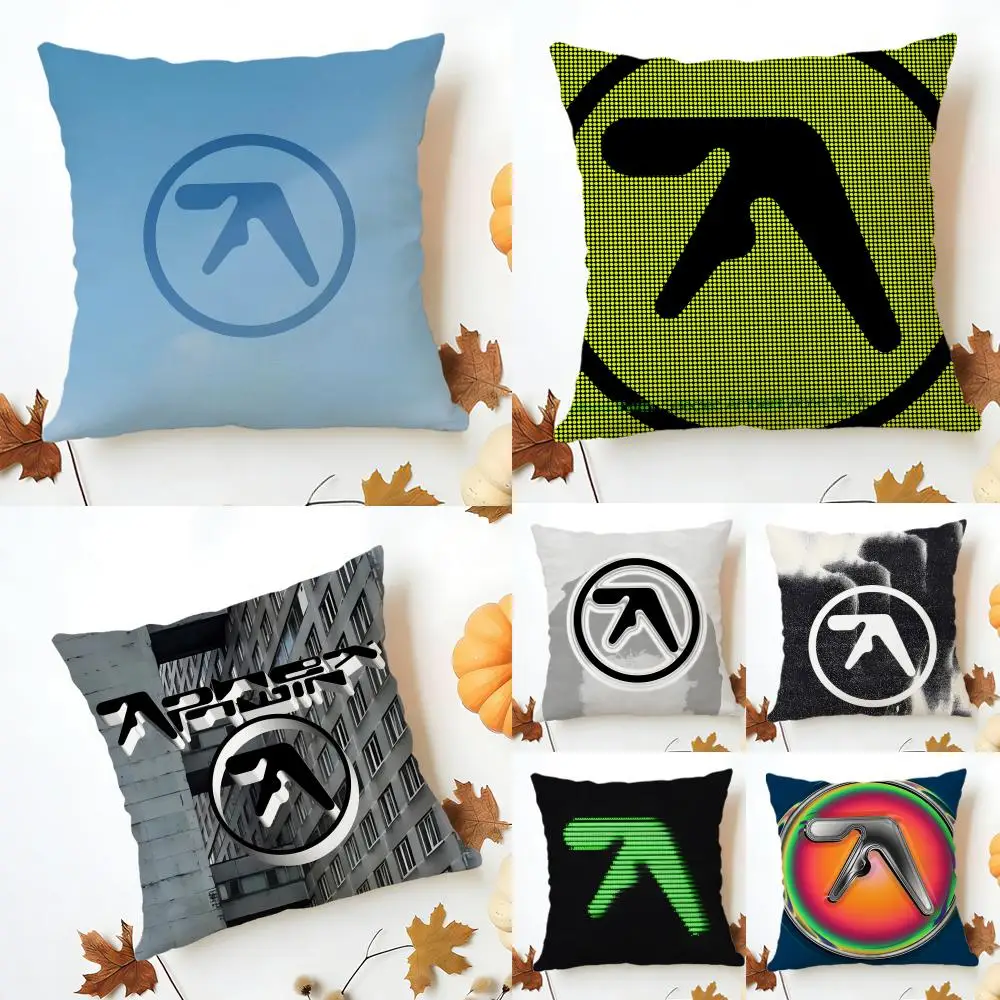 Fashion A-Aphex Twin Richard David James Cushion Cover Washable Linen Pillowcase Soft  for Sofa Bed Cozy Home Room Decor
