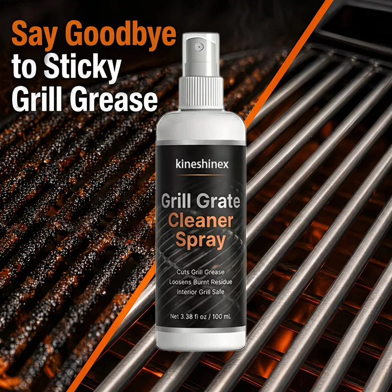 Magical Metal Grill Cleaning Spray, Powerful Cleaner, Suitable for Renovating Courtyard Grills, Baking Ovens, Range Hoods, Ovens
