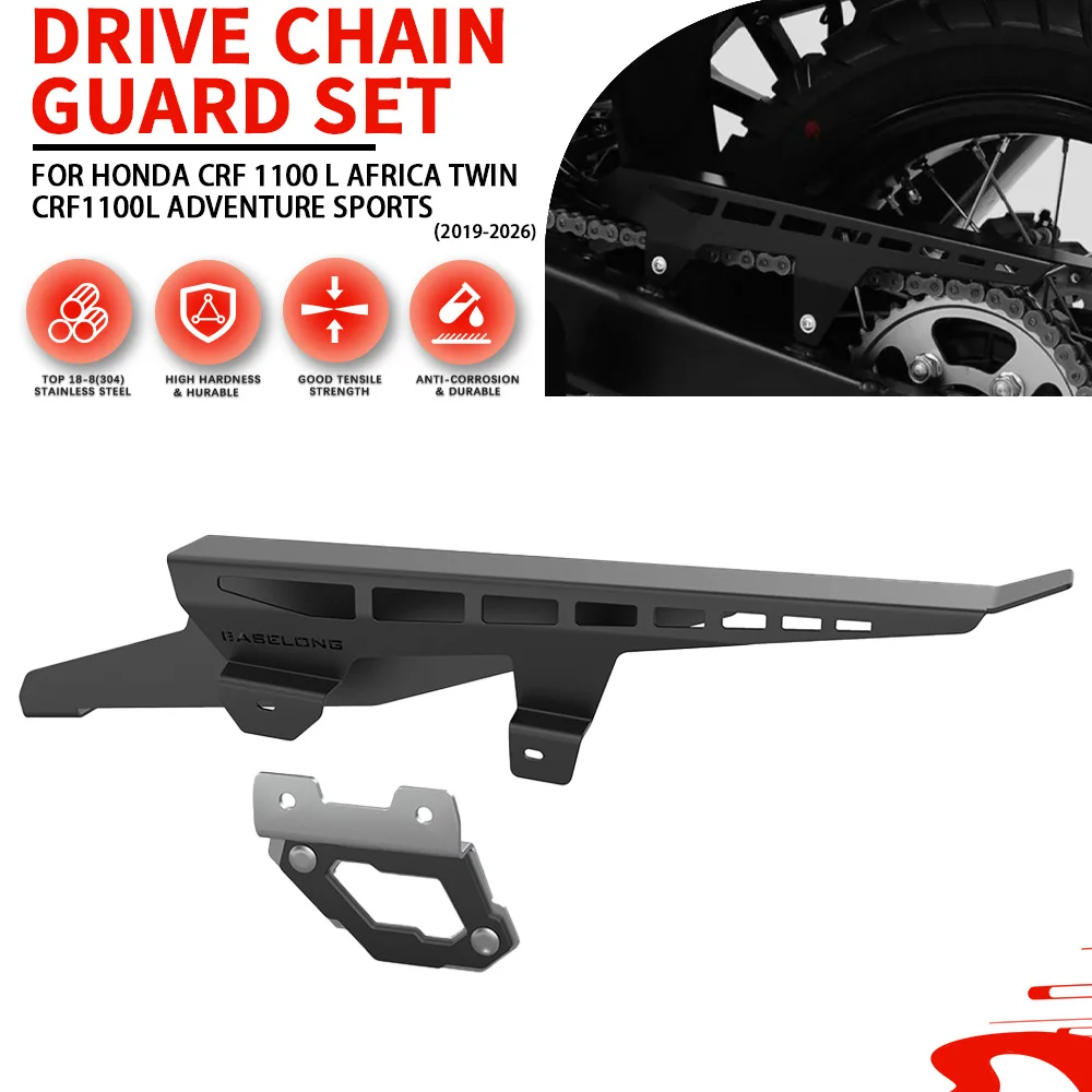 

Для HONDA CRF 1100 L AFRICA TWIN CRF1100L ADVENTURE SPORTS 2019-2021 2022 2023 2024 2025 2026 Защитная защита цепи мотоцикла