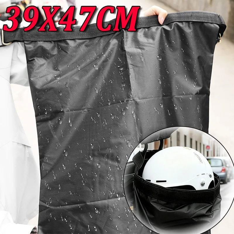 

1PC MotorcycleTravel Anti-Theft Equipments Bag 39X47CM Portable Motorbike Helmet Bag Combination Lock Luggage Storage Bag