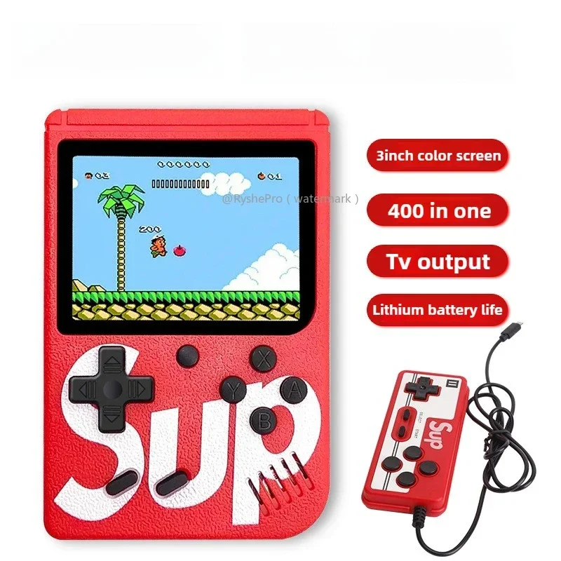 

Портативная игровая консоль Classic Sup с 3,0-дюймовым экраном 400 и поддержкой геймпада и ТВ-выхода HDMI Портативная игровая консоль в стиле ретро