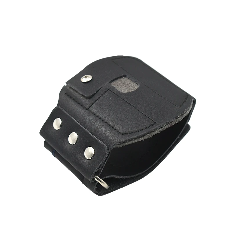 Fishing Reel Wrist Strap Adjustable Strap Hunting Slingshot Leather Wristband Wrist Protection Fishing Reel Accessories