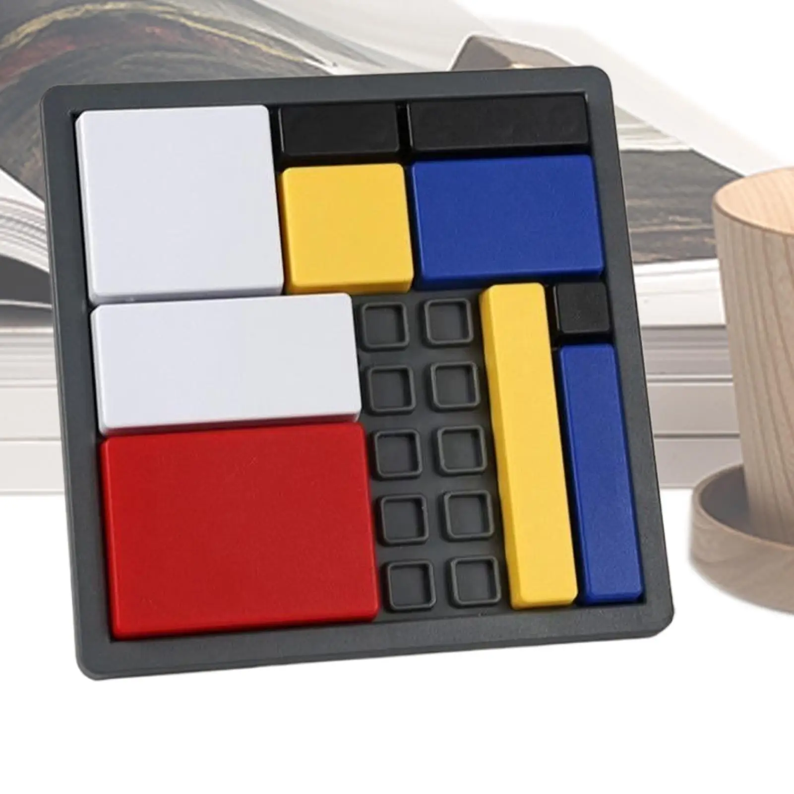 Brain Teaser Logic Puzzle Intelligence Development Toy with 88 Challenges Mind Challenge Puzzles Blocks for Kids Adults Home
