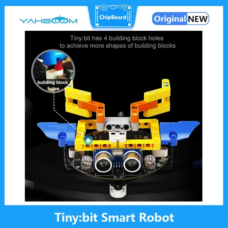 Yahboom Car kit Cost-effective Maker Educational BBC Micro:bit V2 Stem Educational Coding Robot For Learning Programming