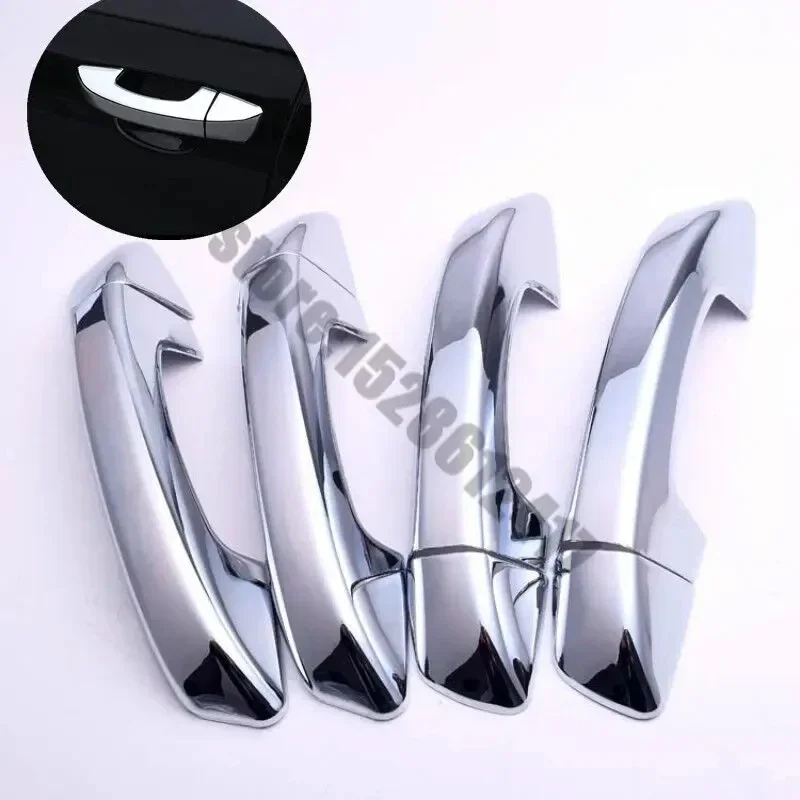 For VW Volkswagen CC 2010 2011~2018 Car accessories ABS Chrome Door Handle Bowl Door handle Protective covering Cover Trim