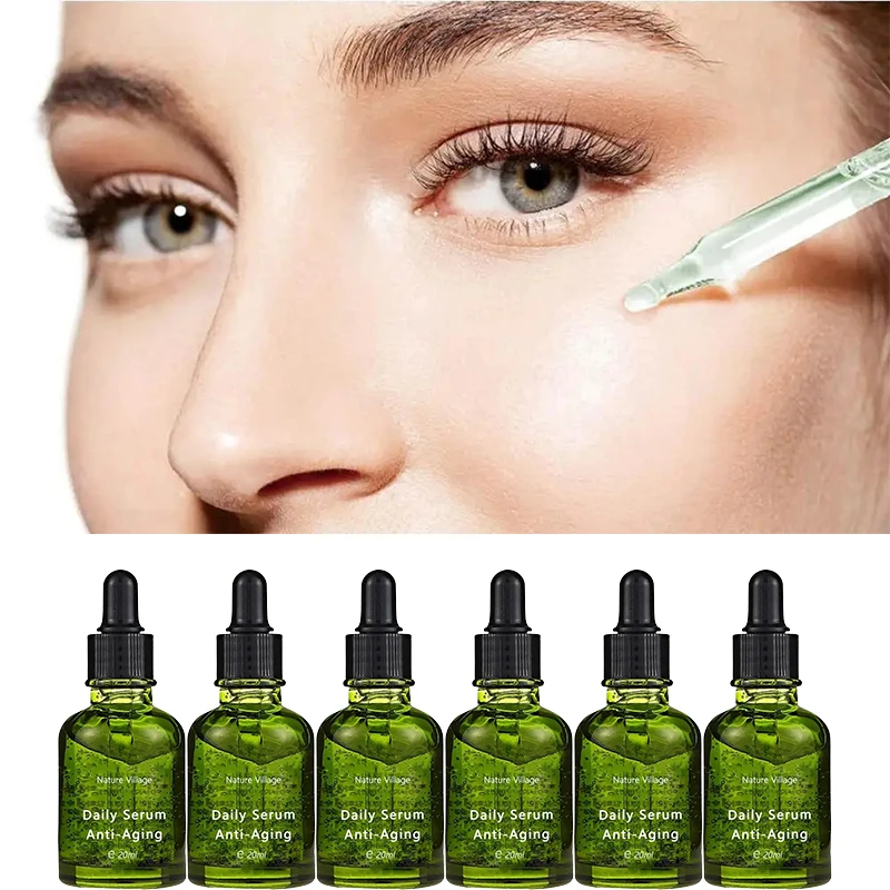 Daily Serum Face Essence Oil Liquid Rejuvenating For Women Face Moisturizer With Aloe Extract Centella Asiatica Vitamin C Cream