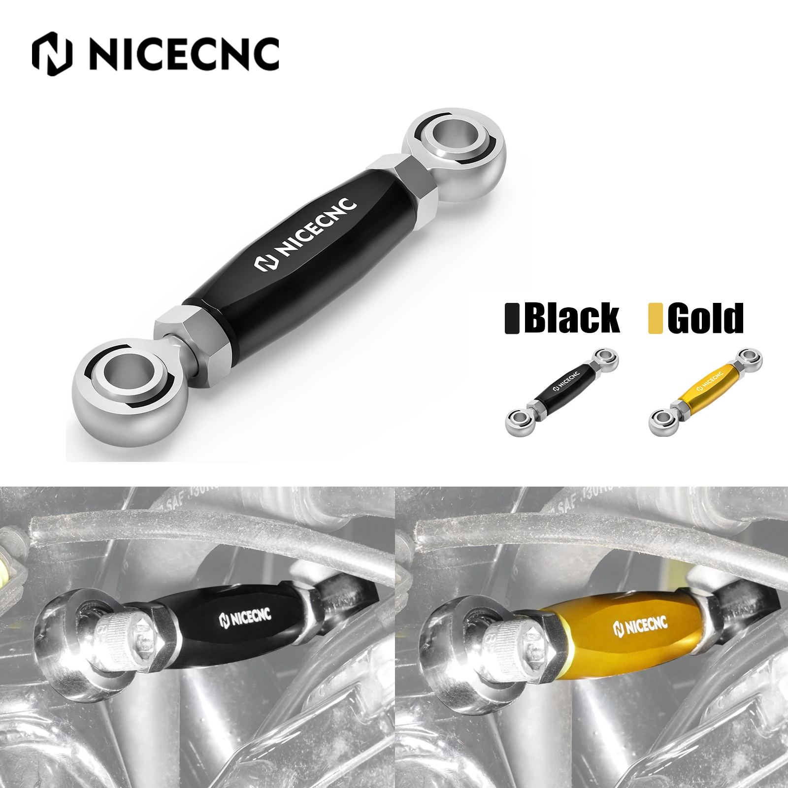 

For Harley Street Glide FLHX 2009-2024 Road Glide FLTRX 2015-2024 Road King Tri Glide Ultra Front Engine Mount Stabilizer Link