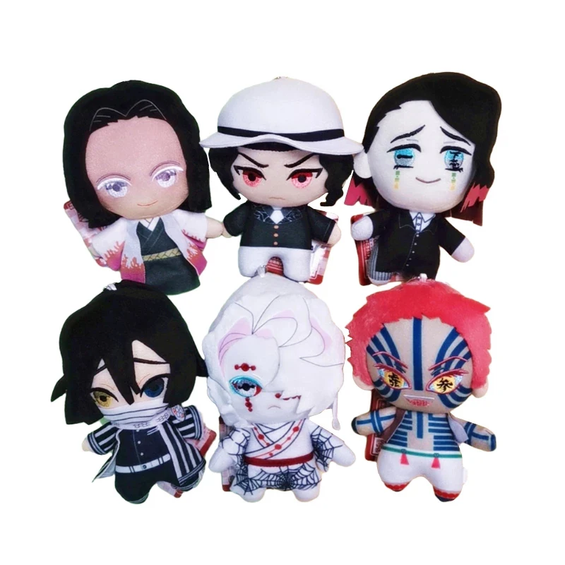 15cm Demon Slayer Anime Plush Stuffed Toy Kamado Tanjirou Kamado Nezuko Kibutsuji Muzan Agatsuma Sabito Plush Toys Doll Kid Gift