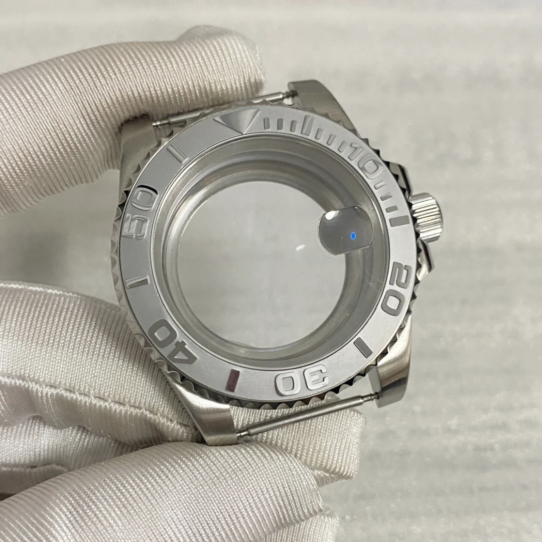 40 мм автоматические мужские часы из нержавеющей стали NH35 чехол, подходит для движений NH36/8215, аксессуары