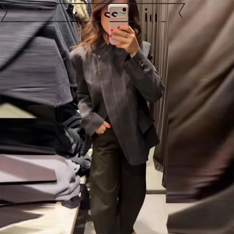 

Модный кардиган с поясом, приталенный, повседневный, однотонный, с длинными рукавами, средней длины, из полиэстера, для женщин, весна-осень