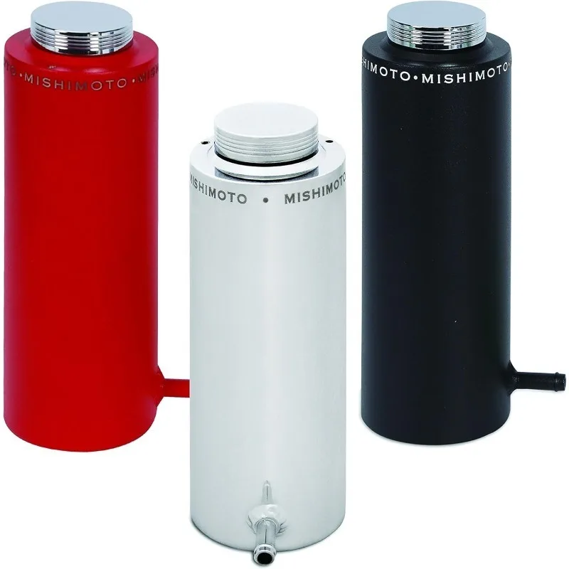 

Mishimoto MMRT-CA Aluminum Coolant Reservoir Reservoir Tank Compatible With Silver