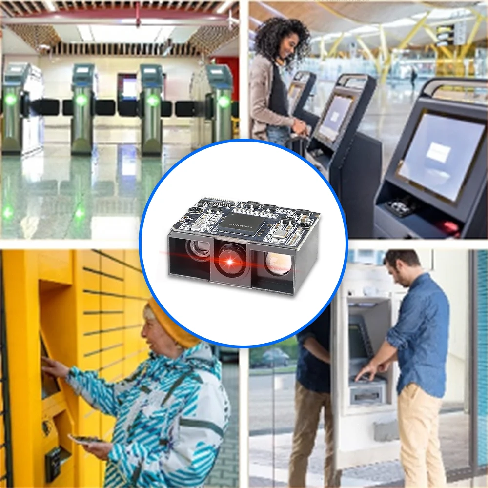 [Mega Pixel] Module de moteur de scanner de codes-barres DPM industriel haute Performance E11 1 million de pixels avec petite taille compacte