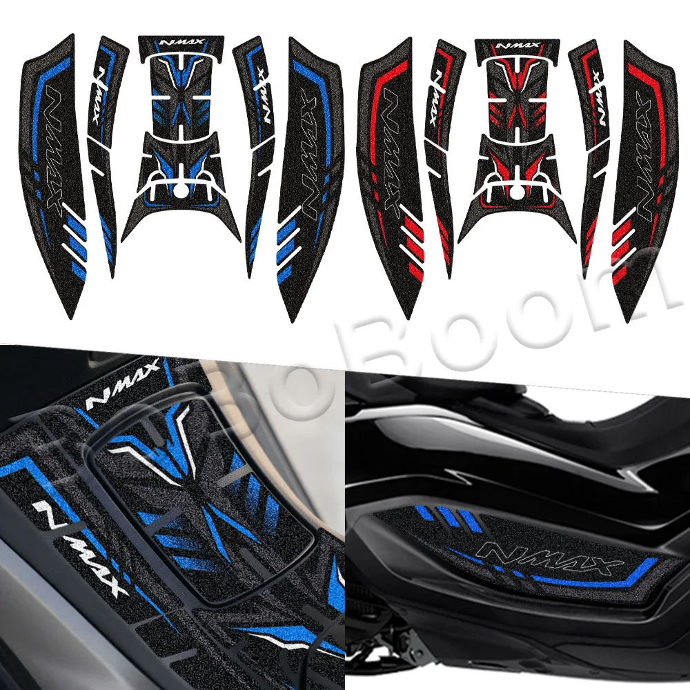 

For Yamaha NMAX155 Nmax125 3M Frosted Scooter Motorcycle Tank Sticker Gas Cover Protector Set Decal Accessories Waterproof