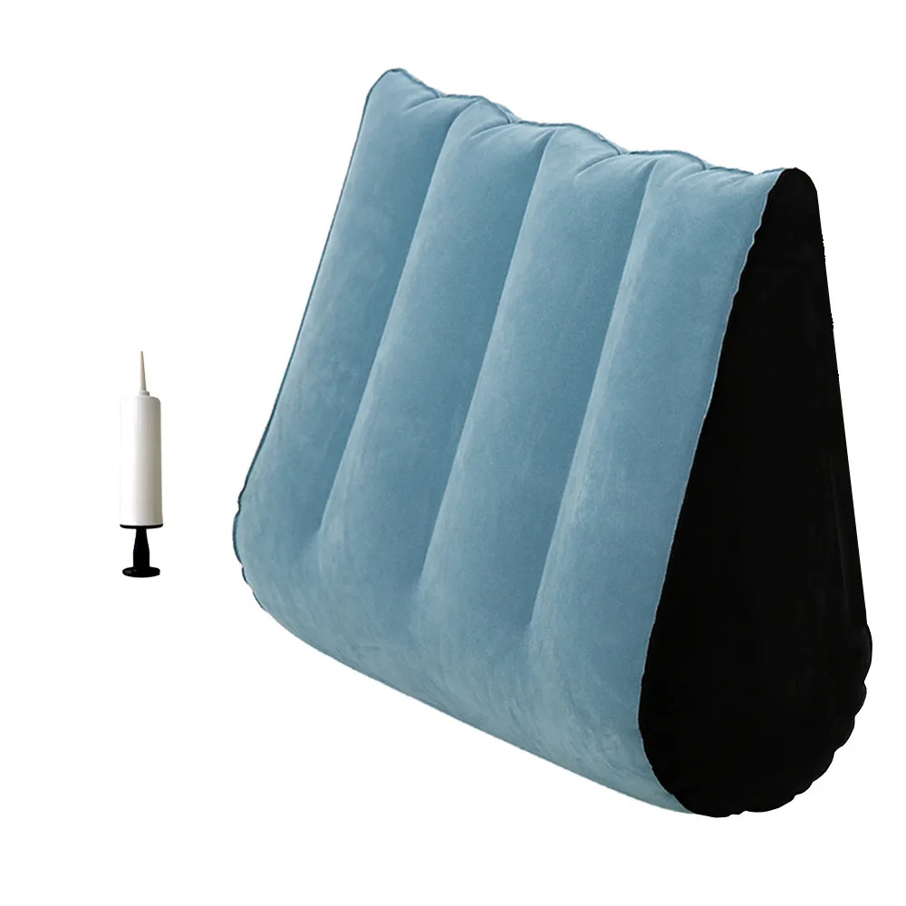 Outdoor Portable Posture assist Back cushion Inflatable Adult pillow