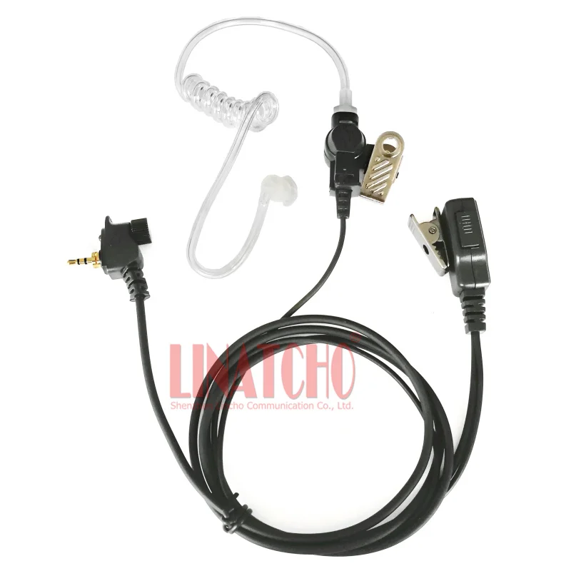 Walkie Talkie Radio MTH650 MTP850 MTH800 Transparent Air Tube PTT Mic Earpiece Earphone