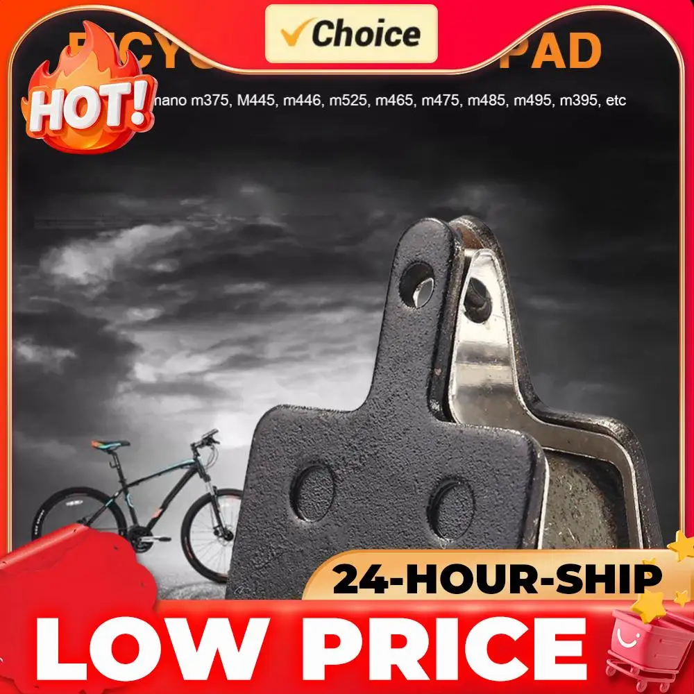 Pastilhas de Freio a Disco para Bicicleta MTB Shimano M375 M445 M446, Acessório de Bicicleta para Freio Hidráulico Confiável e Seguro