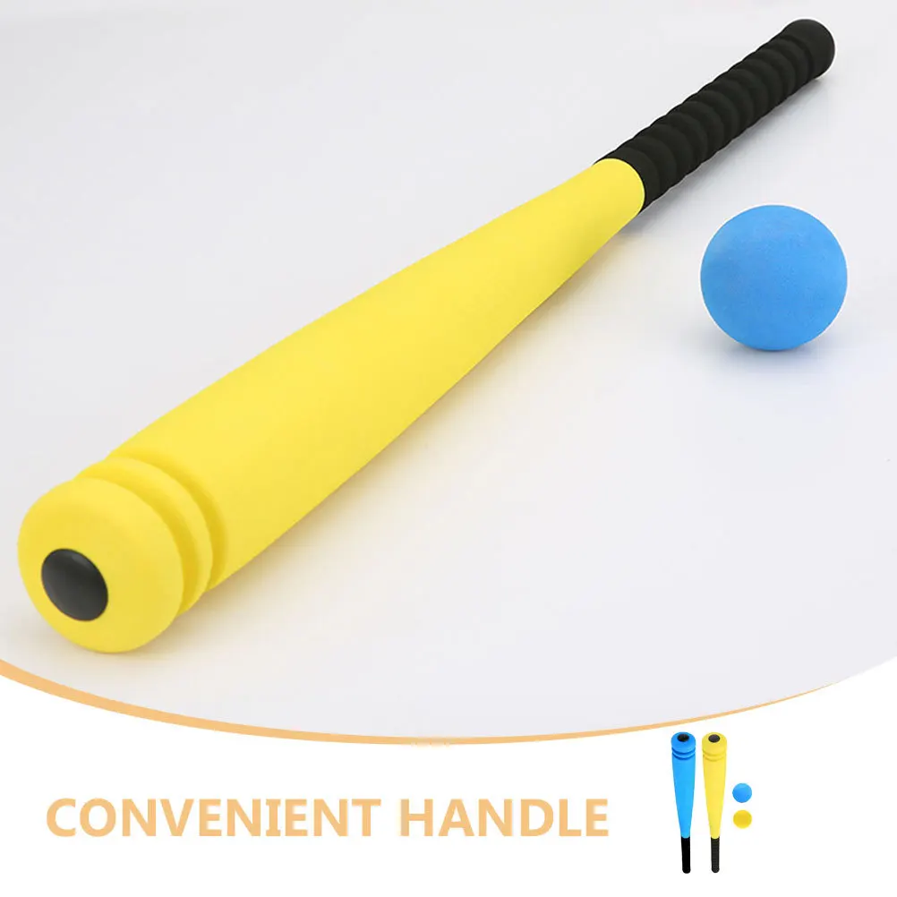 2 Zestawy Sprzętu Treningowego do Baseballu, Zabawka - Pałka, Piankowe Pałki dla Dzieci, Piłki i Młotki do Baseballu