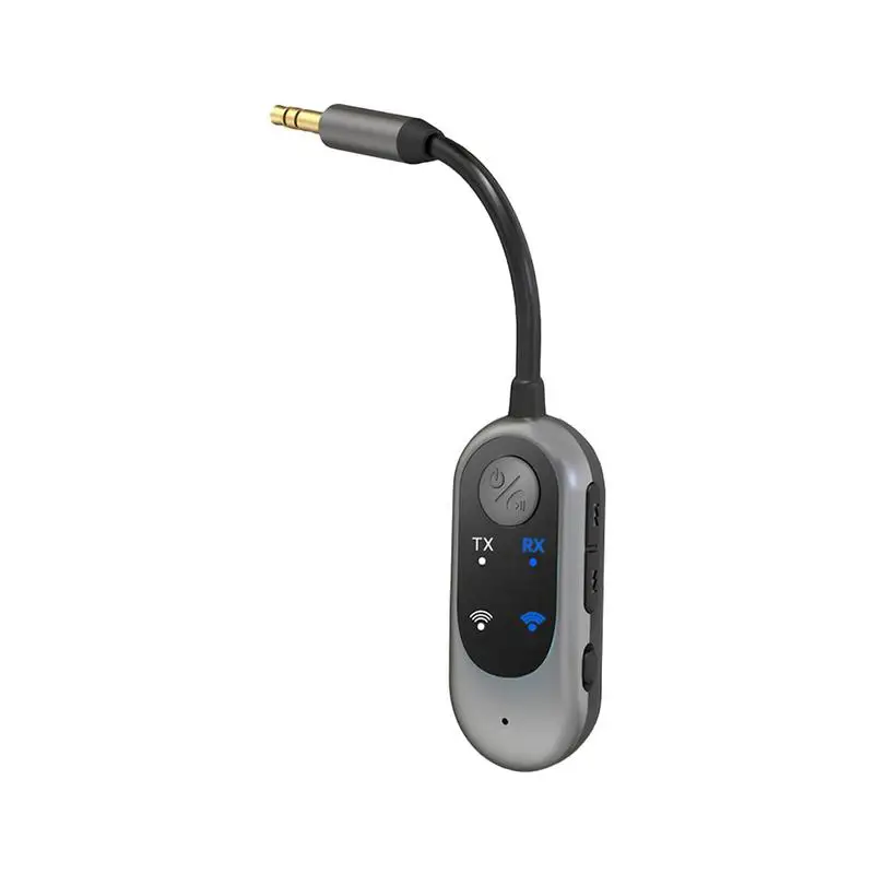 

Wireless Transmitter Car Wireless Audio Receiver Plug-and-Play Clear Sound Quality Multifunctional Automotive Interior