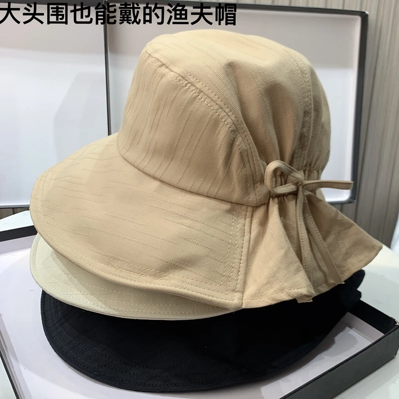 

​​2025 Japanese UV Protection Bucket Hat - Women's Spring Summer Travel Essential, Big Brim Foldable Sun Hat for Kids & Adults​​