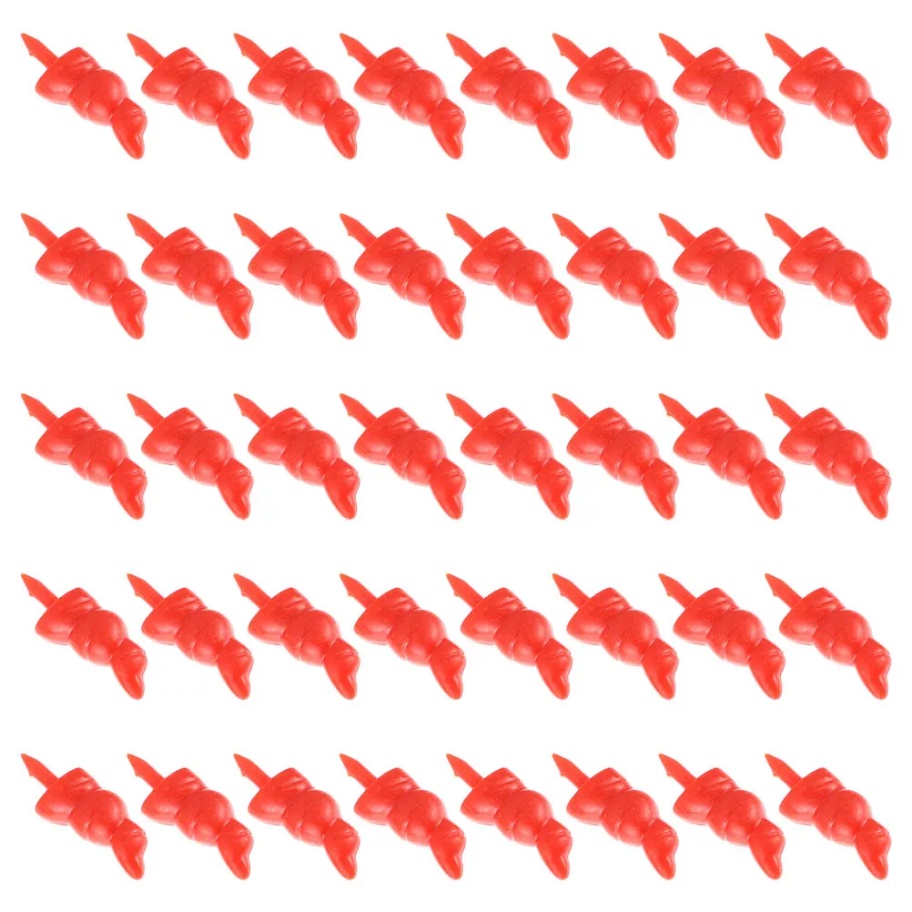 

150 Pcs Christmas Toy Accessories Crafts Mini Snowman Nose Artificial Safety Noses for Elder