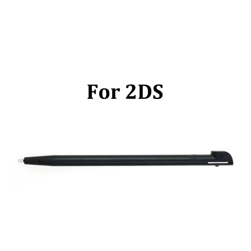 JCD 1PCS For NDS Lite NDSL NDSi WiiU Metal Adjustable Telescopic Stylus Plastic Touch Screen Pen For 2DS 3DS New 2DS 3DS LL XL