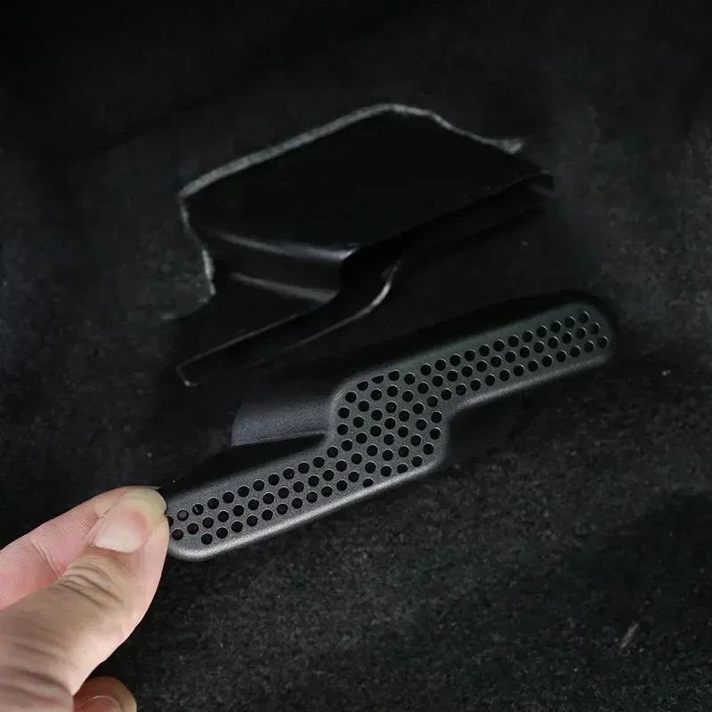 For BMW X1 IX1 U11 2023-2026 ABS Black Car Seat Outlet Air Outlet Vent Protect Cover Trim Interior Car Accessories