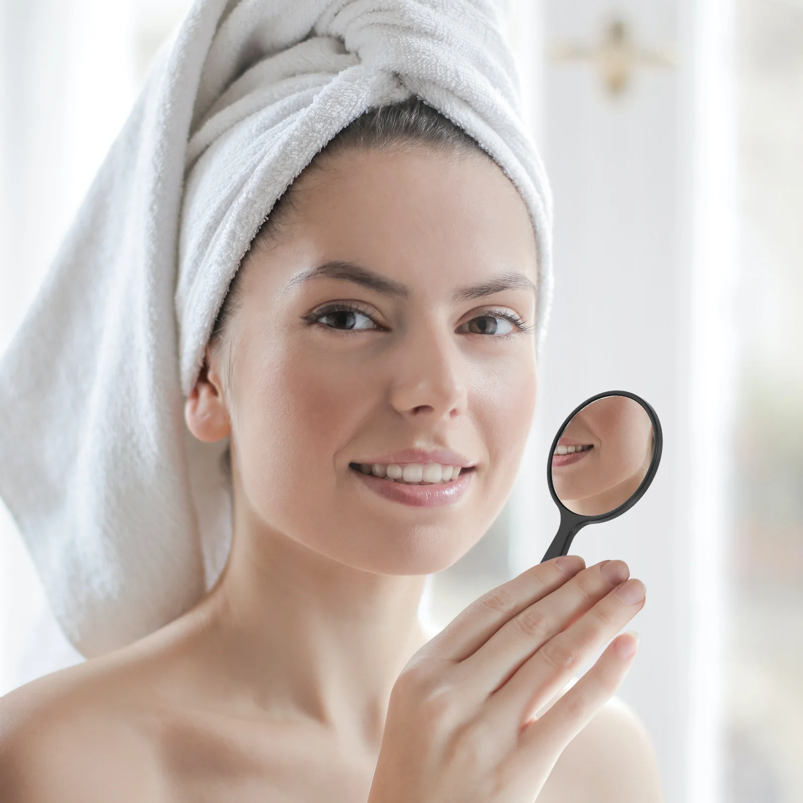 

25 Pcs Vanity Mirror Hand Makeup Small Held Handheld Mirrors for Purse Compact