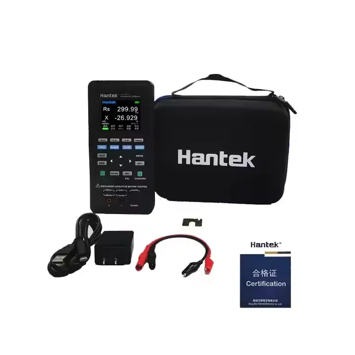 

Hantek 1832C 1833C Handheld LCR Meter LCR Digital Bridge Measures 40KHz 100KHz Inductance Capacitance Resistance