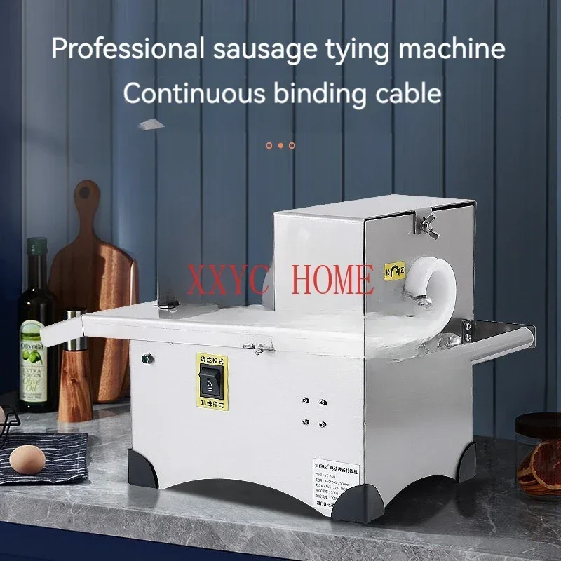 Manual/Electric Sausage Twisting Knotter Tying Machine Sausage Binding Machine Sausages Linker