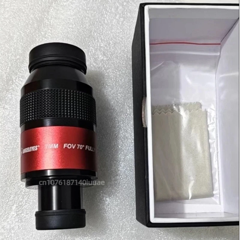 

1.25-inch Ultra Wide Angle Flat Field Confocal Telescope Eyepiece 70 Degree Field of View Astronomical Telescope 7/14/22mm