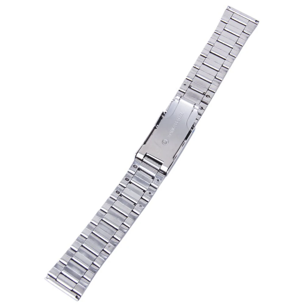 

4pcs 20mm Stainless Watch Band 190mm 3 2mm Fold Clasp Push 20Mm Stainless Steel Watch Pins