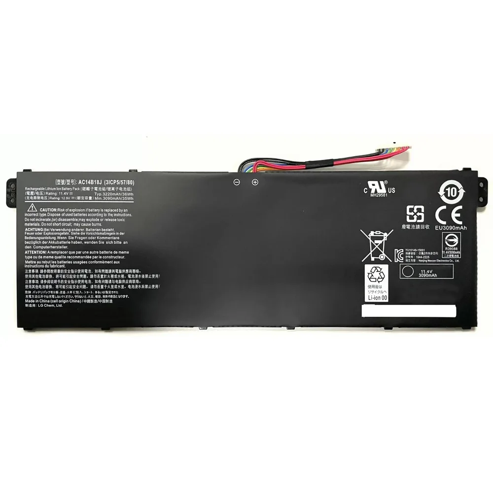 7XINbox AP13J7K 11.4V 3920mAh 44.6Wh Battery for Acer Chromebook C740 C740-C3P1 C740-C5U9 C740-C32M KT.00307.006