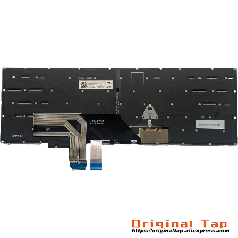 Keyboard Backlit Inggris AS untuk Lenovo Thinkpad P16 Gen 1 2 2 2