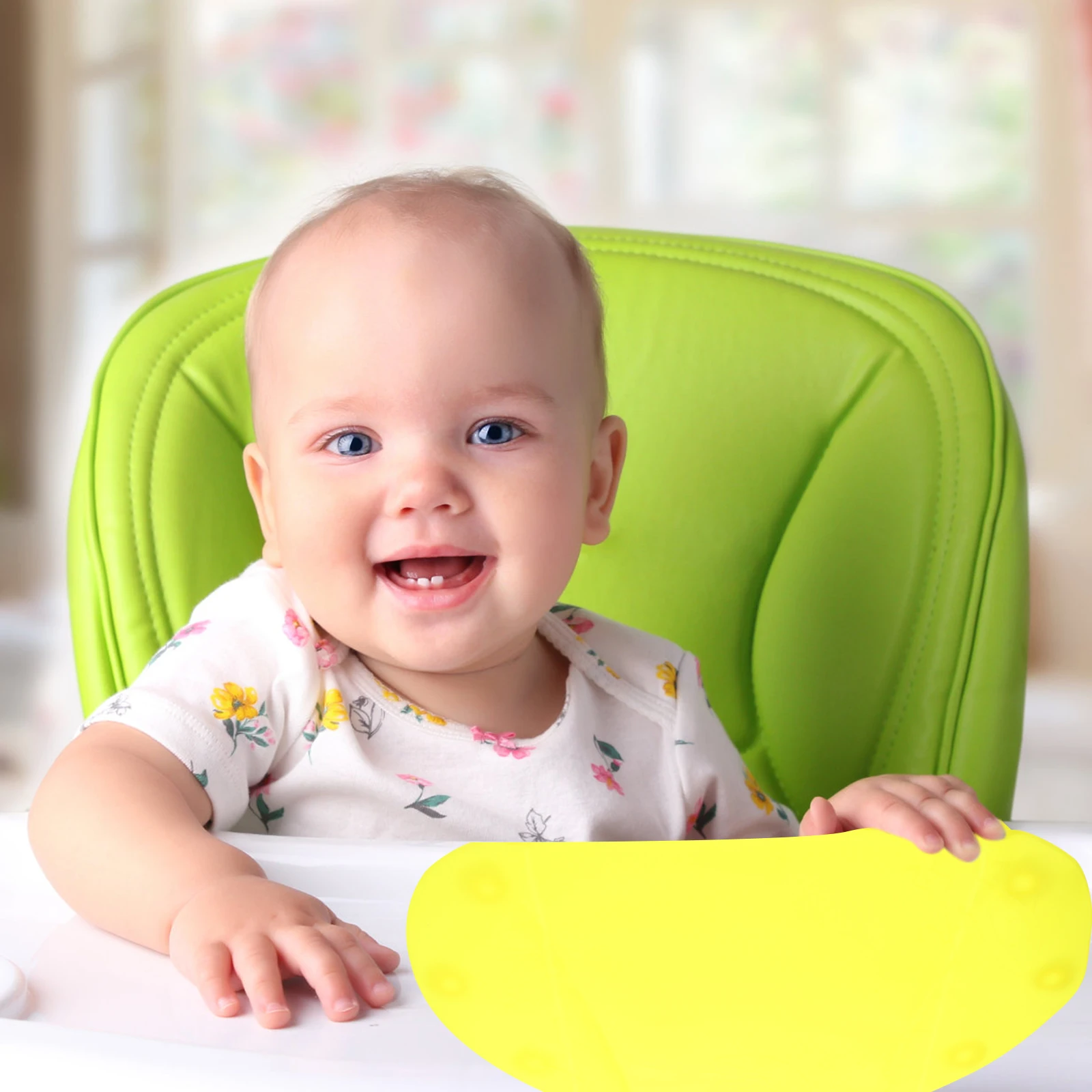 

Silicone Placemat Non-Slip Anti-Scald Suction Cup Cartoon Pattern Dining Table Mat Silicone Placemat