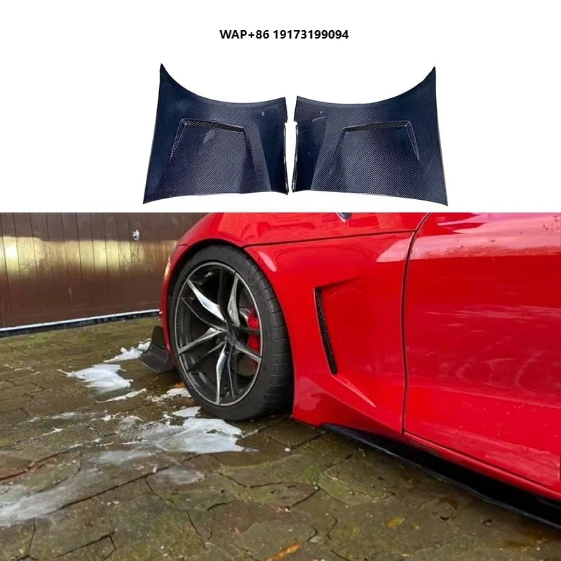 

2019-2023 for-Toyota for Supra A90 A91 MK5 Front Fenders and Side Bumper Carbon Fiber Vented New Condition