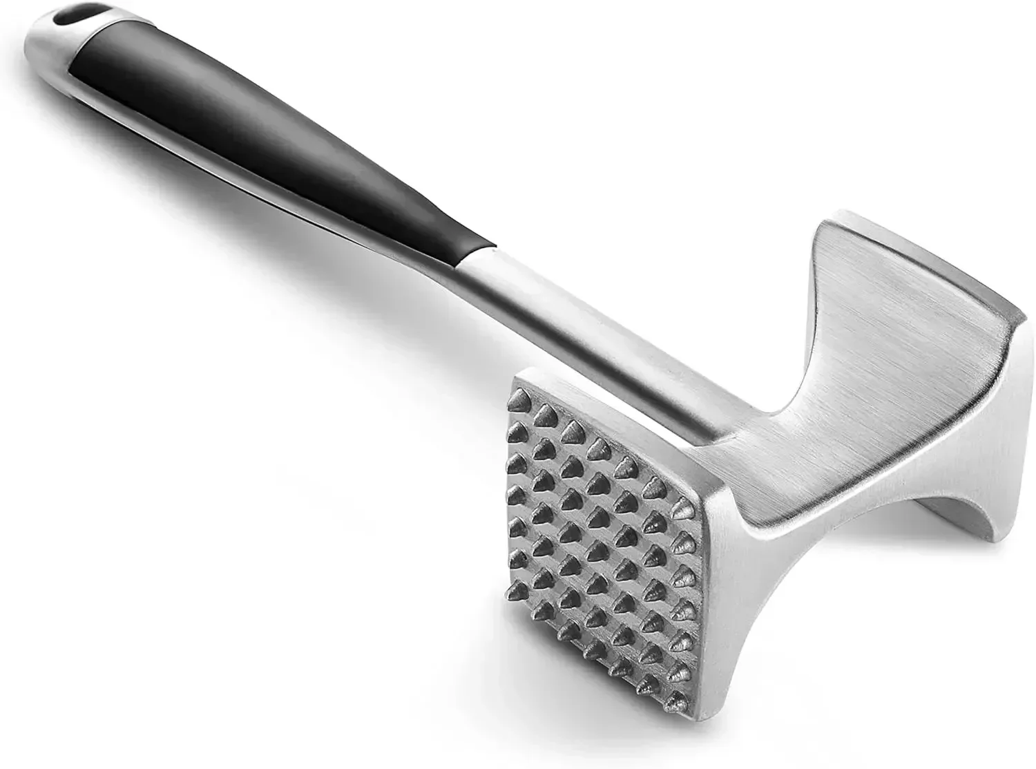 

Meat Tenderizer Hammer with Comfortable-Grip Handle, Dual-side Mallet for Kitchen, Heavy Duty Pounder For Tenderizing Steak, Bee