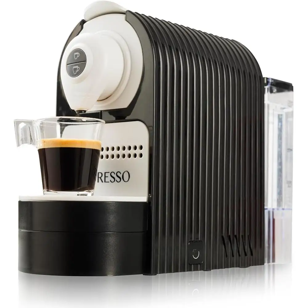 Mini cafetera exprés Compatible con Nespresso, máquina de café programable de una sola porción, presión de 19 Bar, ahorro de energía, apagado automático