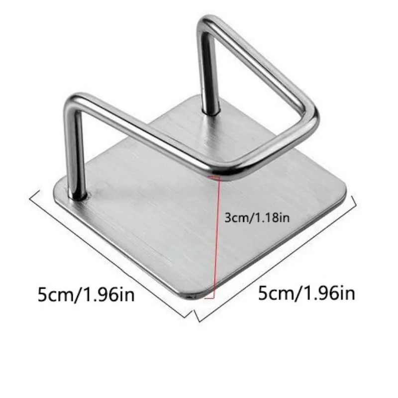 1PC/2PCS Sponge Drain Rack Kitchen Sink 304 Stainless Steel Sponge Drain Rack Rag Steel Ball Sink Cover Storage Rack