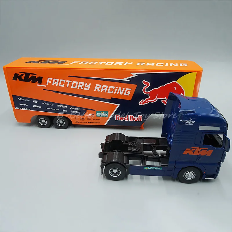 1:32 Diecast Metal Model Toy Man TGX Tractor Container Truck Replica For Collection