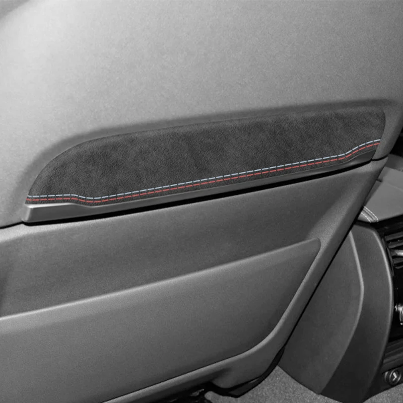 

For BMW 5 Series G30 G38 6GT Seat Back Decorative Frame Trim Sticker CarInterior Custom Tuning Accessories Made of Alcantara