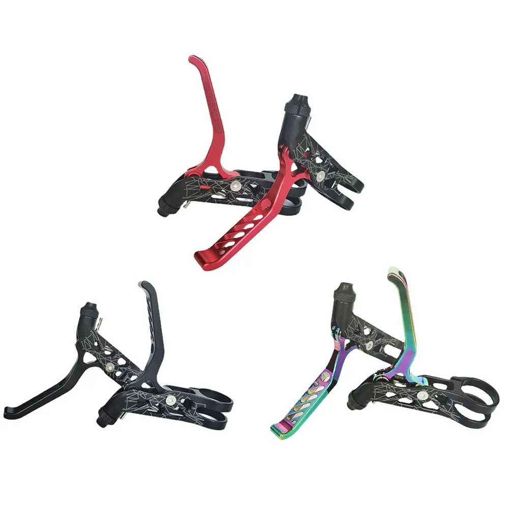

1pair Bike Brake Lever For Brompton Road Mountain Bike Bicycle CNC V Brake Lever Levers 72g Bicycle Parts