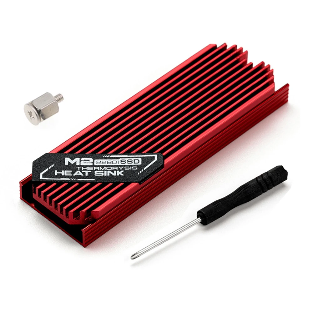 Dissipateur thermique M.2 - TMISHION - NVMe Double Face - Alliage d'aluminium - Compact