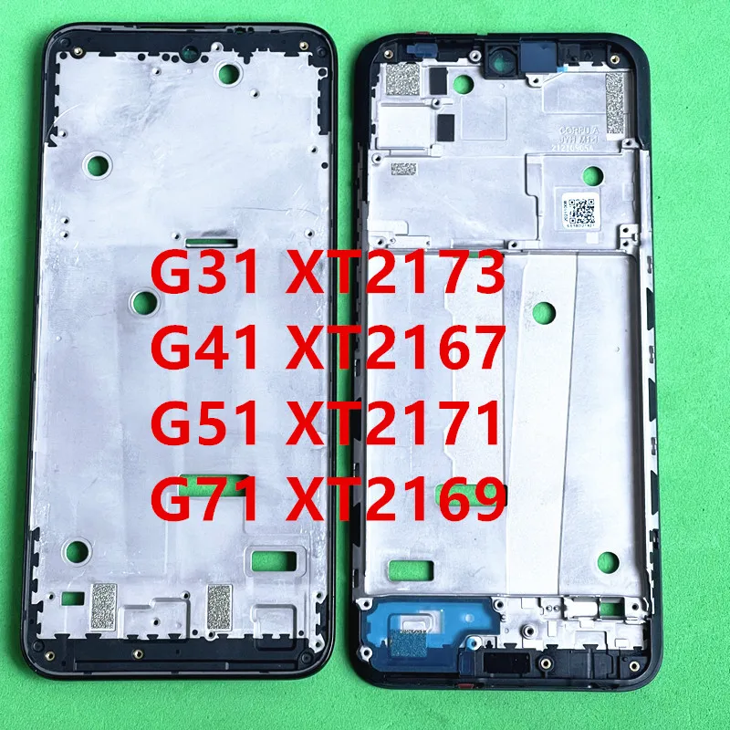 

For Motorola Moto G31 G41 G51 G71 Front Housing LCD Display Frame