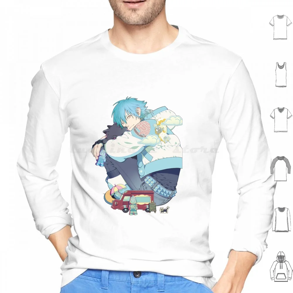 Lil Bae Aoba Hoodies Long Sleeve Aoba Dmmd Dramatical Murder Aoba Seragaki