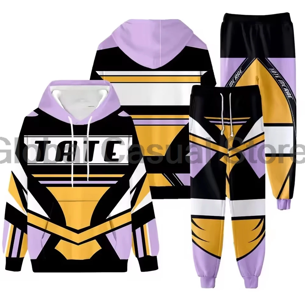 Tate McRae Miss Possessive Tour Merch Cosplay Hoodies Jogger Pants Two Piece Set Sweatshirts+Sweatpants Men Women's Set