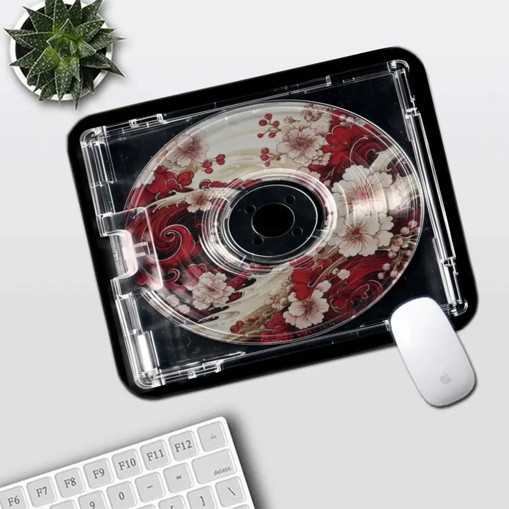 Anime Playmat Colorful Y2K Style Disc Cartoon Art Mousepad Large Size For Keyboard Accessories Laptop Table Mat