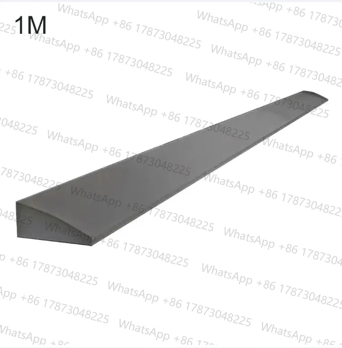 For Slippery Floors Silicone Ramp Cleanable Silicone Threshold Strip Height 1.2cm Slip-resistant Water Barrier