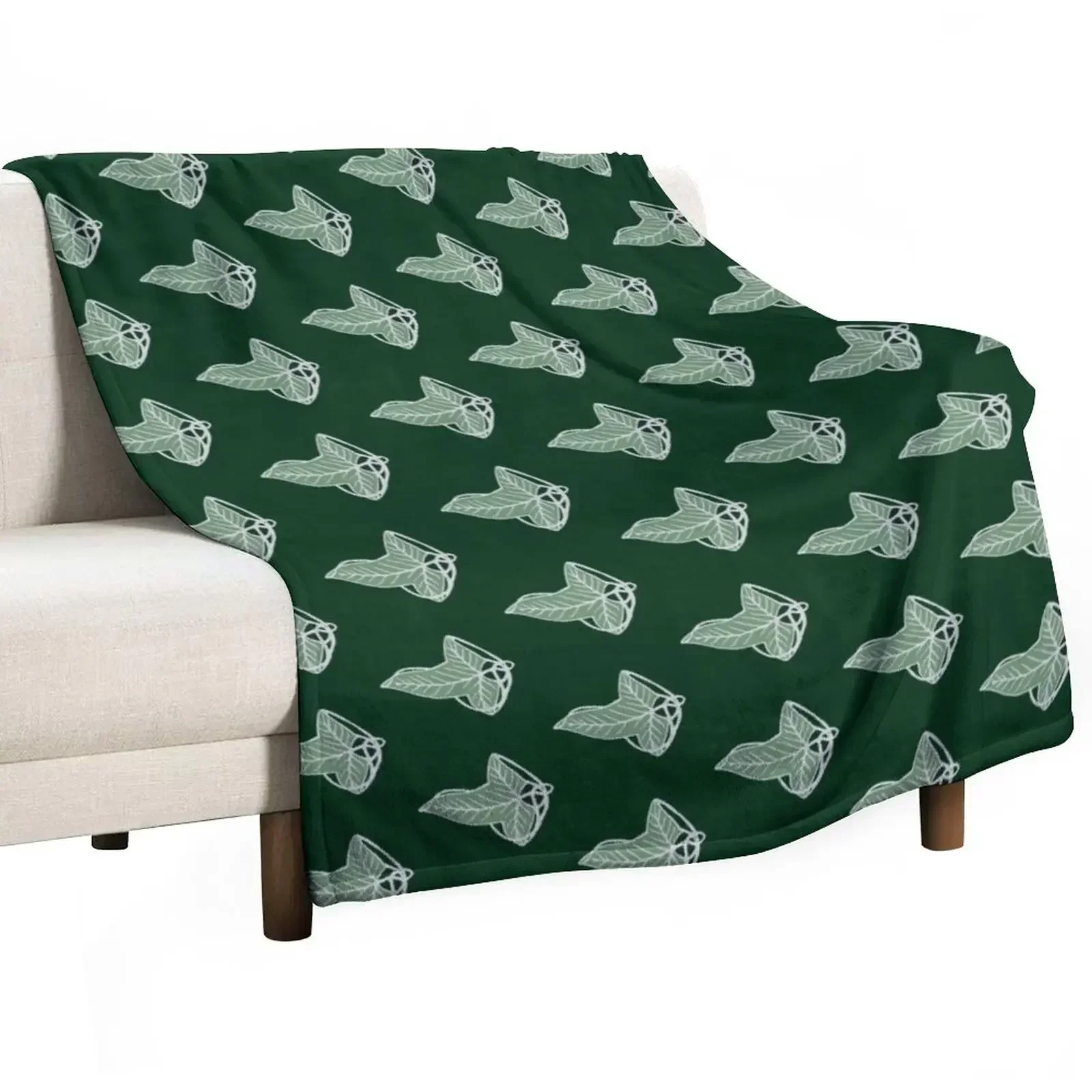 Leaf of the Lady's Wood Throw Blanket Versatile Cozy Throw Blanket for All Occasions