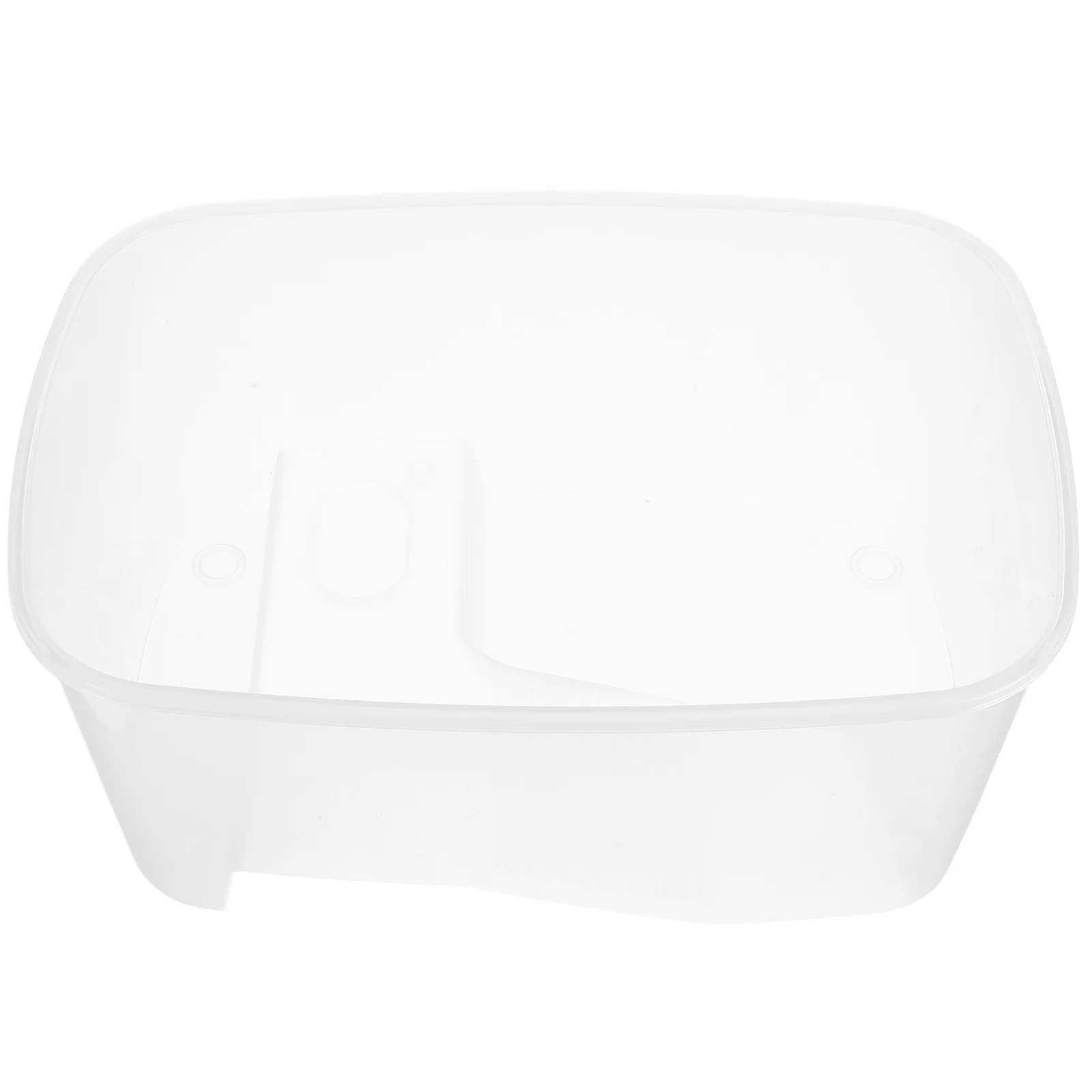 

Turtle Tank Frog Terrarium Household Aquatic Reptile with Platforms Abs Gecko Plastic