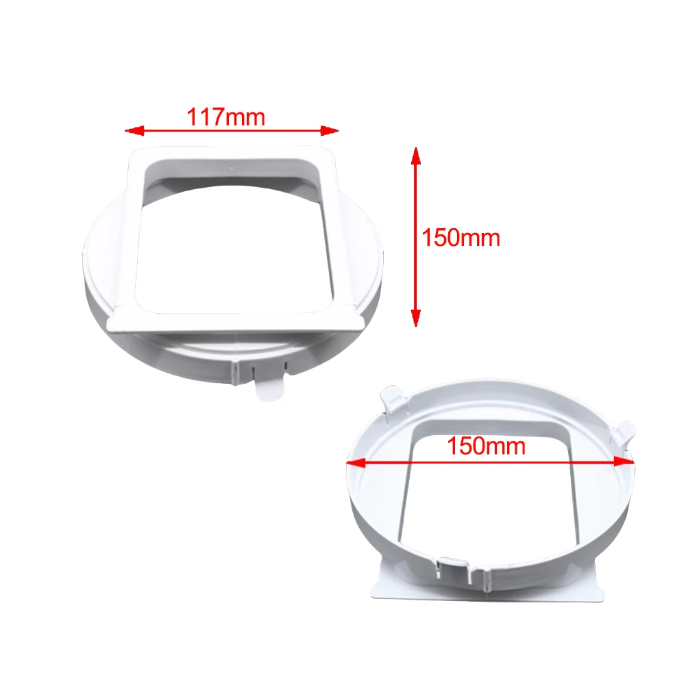 Ac Exhaust Hose Connection White Portable Air Conditioner Temperature Resistance -20 C To 65 C Air Conditioning Use